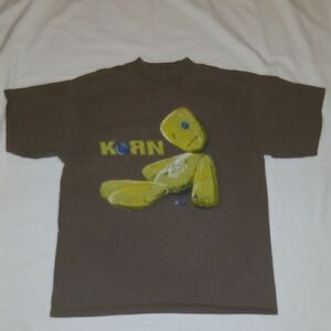 Vintage Korn 1999 Brown Korn Graphic T-Shirt